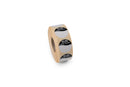 19mm Circle Half/Half Clearview Dayview Dispenser REFILL (All 7 days 1000 labels per roll)