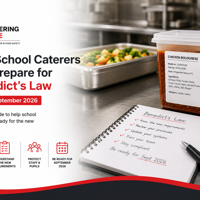 How School Caterers Can Prepare for Benedict's Law Before September 2026