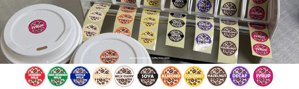 Coffee Shop Labels