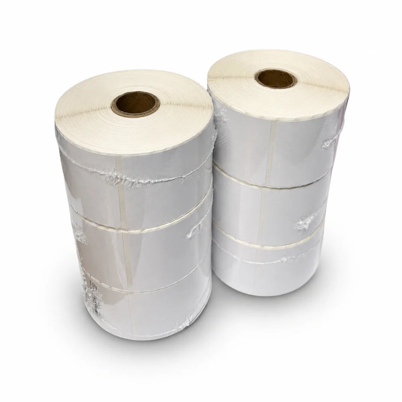 115737 - DuraMark Matt85 and Ithaca Thermal Labels 56mm x 76mm 750 labels per roll