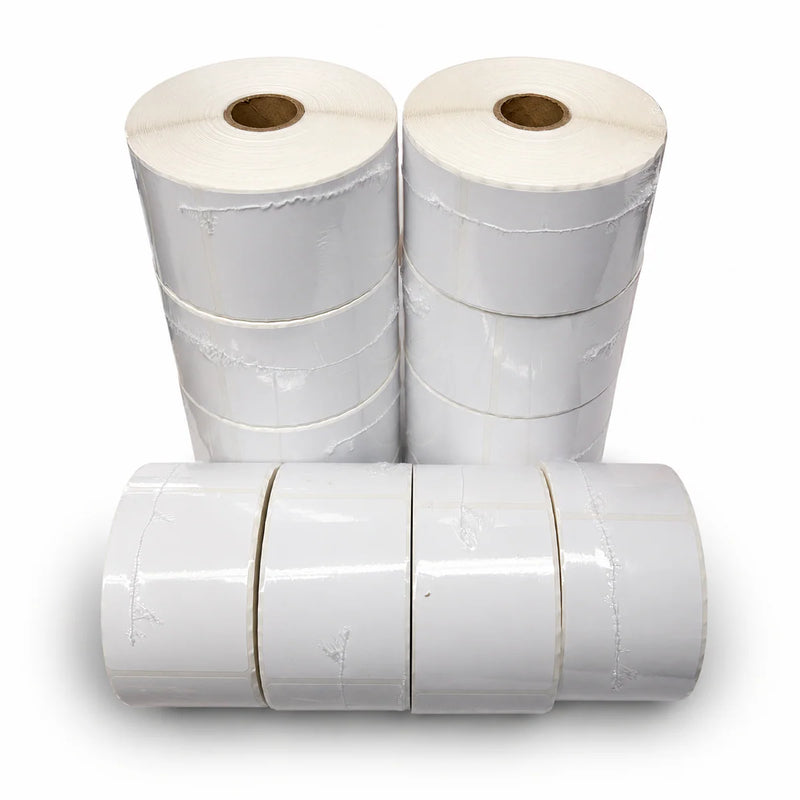 115737 - DuraMark Matt85 and Ithaca Thermal Labels 56mm x 76mm 750 labels per roll