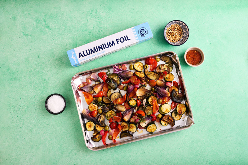 23C04 - Caterwrap Aluminium Foil 30CM x 75M in Cutter Box - Catering Safe