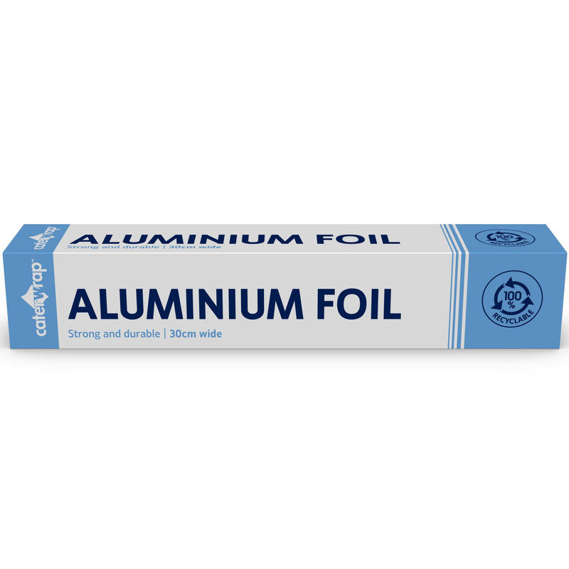 23C04 - Caterwrap Aluminium Foil 30CM x 75M in Cutter Box - Catering Safe