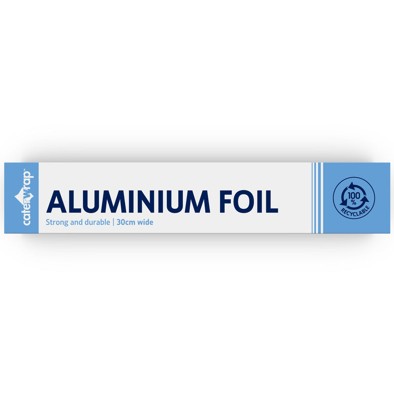 23C04 - Caterwrap Aluminium Foil 30CM x 75M in Cutter Box - Catering Safe