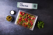 32C08 - Caterwrap Cling Film (PVC) 30CM x 300M in Cutter Box - Catering Safe