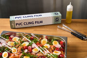 32C09- Caterwrap Cling Film (PVC) 45CM x 300M in Cutter Box - Catering Safe