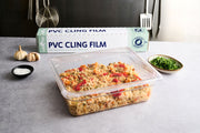 32C09- Caterwrap Cling Film (PVC) 45CM x 300M in Cutter Box - Catering Safe