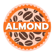 Almond Milk Coffee Shop Barista Labels 20mm 1000 labels per roll - Catering Safe