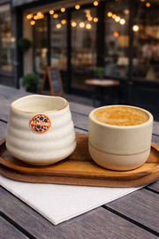 Almond Milk Coffee Shop Barista Labels 20mm 1000 labels per roll - Catering Safe