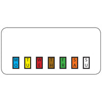 DateCodeGenie Label Removable 50mm x 25mm (2″ x 1″) Colour Coded 2000 labels