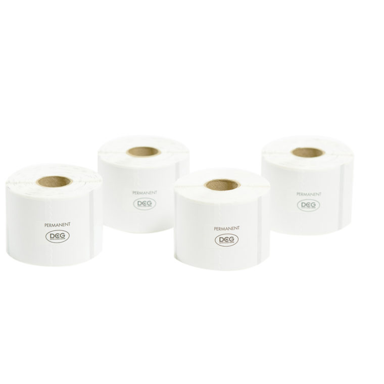 DateCodeGenie Label Permanent COMPOSTABLE 50mm x 150mm (2″ x 6″) 330 labels