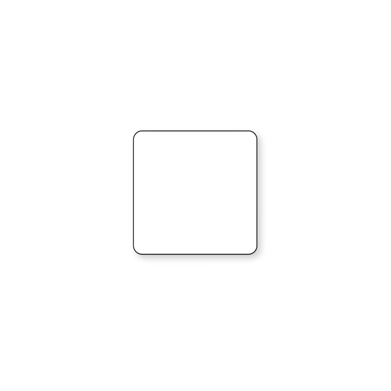 DateCode Genie labels Removable 50mm x 50mm (2″ x 2″) Blank 1500 labels