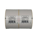 Removable DateCodeGenie Thermal Labels 50mm x 50mm (2″ x 2″) 750 labels per roll PK2 DCG-R22-2