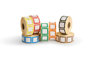 25mm Day of the Week Labels Monday to Sunday Square 1000 Labels Per Roll - CS110034 - Catering Safe