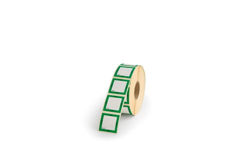 25mm Day of the Week Labels Monday to Sunday Square 1000 Labels Per Roll - CS110034 - Catering Safe