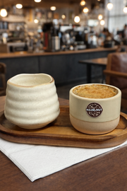 Hazelnut Milk Coffee Shop Barista Labels 20mm 1000 labels per roll - Catering Safe