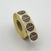 Hazelnut Milk Coffee Shop Barista Labels 20mm 1000 labels per roll - Catering Safe