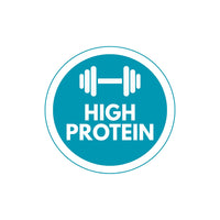 25mm High Protein Stickers – Nutritional Labels (1000 per Roll) - Catering Safe