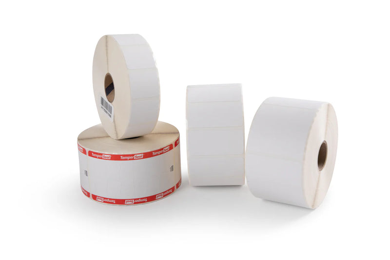 115738 DuraMark Matt85 and Ithaca Thermal Labels 56mm x 102mm 500 labels per roll