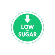 25mm Low in Sugar Food Stickers – Nutritional Labels (1000 per Roll) - Catering Safe