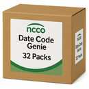 Removable DateCodeGenie Thermal Labels 50mm x 100mm (2″ x 4″) 250 labels per roll PK2 DCG-R24-2