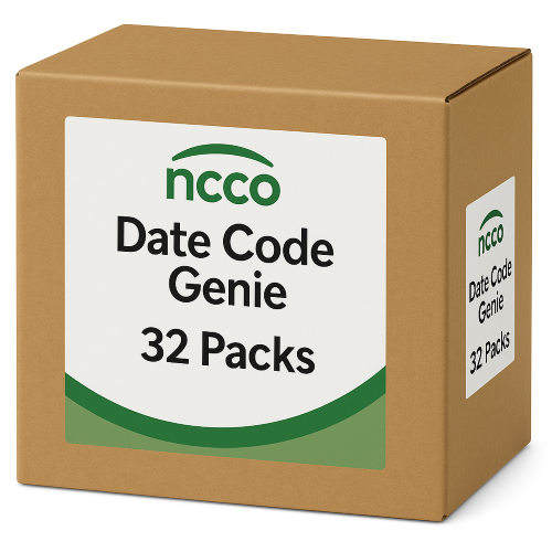 Removable DateCodeGenie Thermal Labels 50mm x 150mm (2″ x 6″) 165 labels per roll PK2 DCG-R26-2