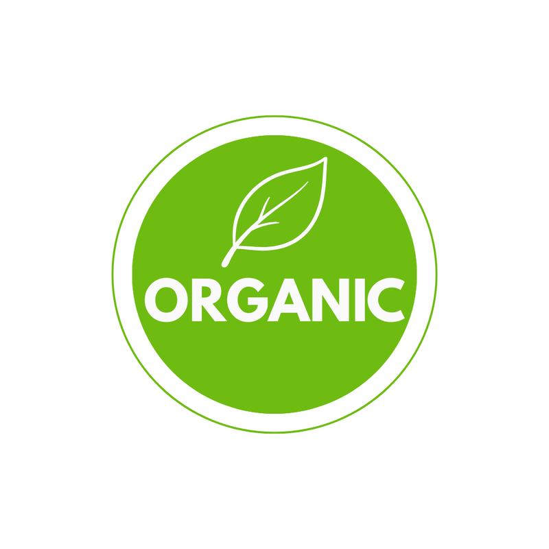 25mm Organic Stickers – Nutritional Labels (1000 per Roll) - Catering Safe