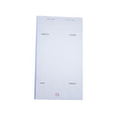 Two part carbonless white order pad 100 pads (93mm x 165mm) (3.65"x6.5")
