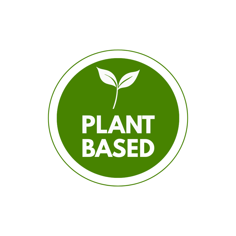 25mm Plant Based Stickers – Nutritional Labels (1000 per Roll) - Catering Safe