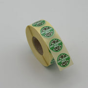 Semi Skimmed Milk Coffee Shop Barista Labels 20mm 1000 labels per roll - Catering Safe
