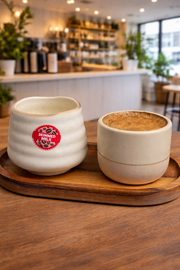 Skimmed Milk Coffee Shop Barista Labels 20mm 1000 labels per roll - Catering Safe