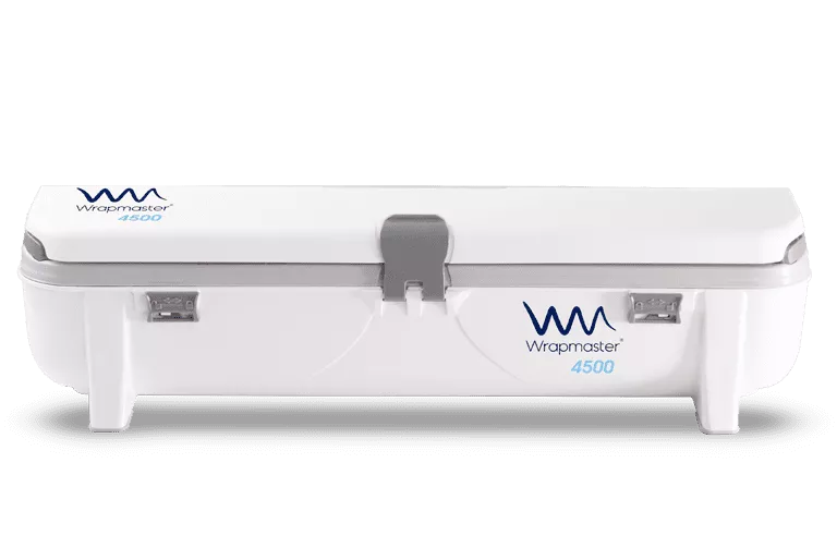 Wrapmaster Dispenser 4500 complete with 1 x roll of cling film 45cm x 300m - Catering Safe
