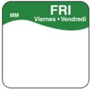 1100875 - Friday - 19mm x 19mm Label MM - Catering Safe