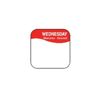 1131983 - Wednesday - 19mm x 19mm Label DuraMark - Catering Safe