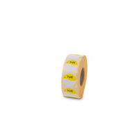 1131992 - Tuesday 19mm Circle Label day dots, daydot 1000 labels per roll DuraMark DayMark - Catering Safe