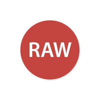 118548 - Dietary Alert Label RAW 25mm - Catering Safe
