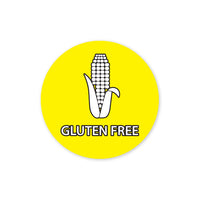 118549 - Dietary Alert Label Gluten Free 25mm