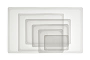 118624 - Flexsil lid  Gastronorm Silicone Clear lid 1/2 Half Pan - Catering Safe