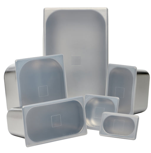 118629 - Flexsil lid  Gastronorm Silicone Clear lid 1/9 Ninth Pan - Catering Safe