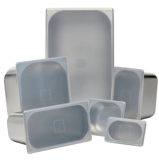 118628 - Flexsil lid  Gastronorm Silicone Clear lid 1/6 Sixth Pan - Catering Safe