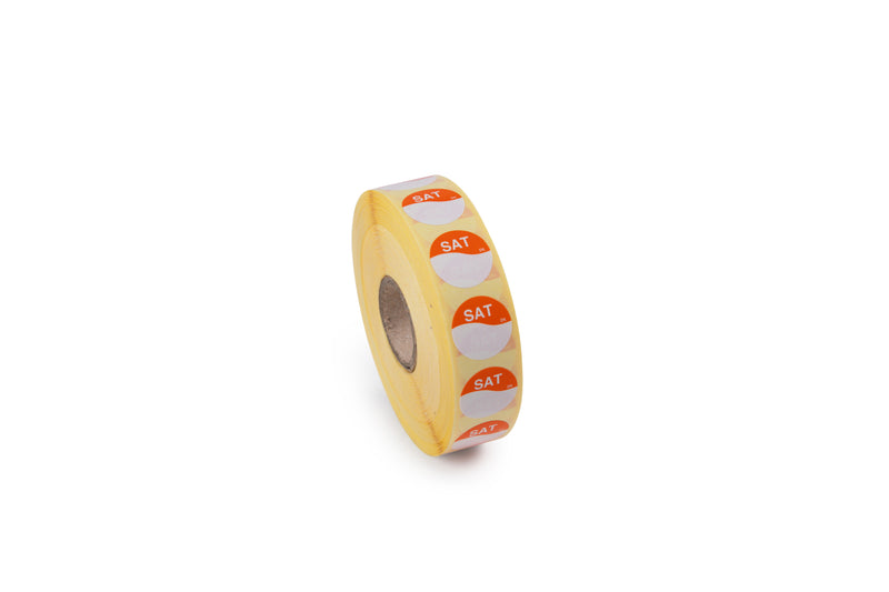 DAYMARK Days of The Week Labels (All 7 Days Included 1000 Labels per roll) Food rotational Labelling, Day dots - Catering Safe